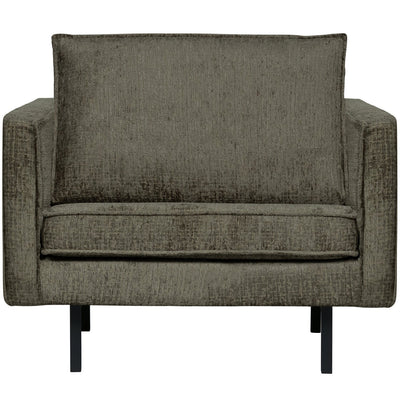 RODEO ARMCHAIR STRUCTURE VELVET FROST