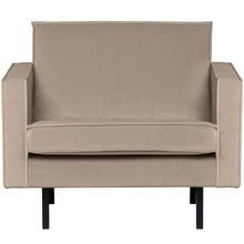 Laden Sie das Bild in den Galerie-Viewer, RODEO ARMCHAIR VELVET KHAKI