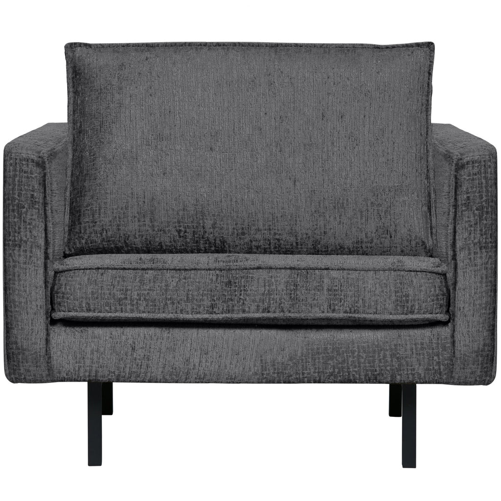 RODEO ARMCHAIR STRUCTURE VELVET MOUNTAIN