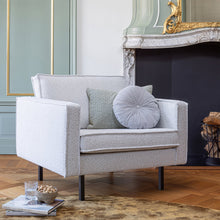 Cargar imagen en el visor de la galería, RODEO ARMCHAIR BOUCLE NATURAL
