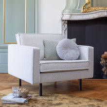 Cargar imagen en el visor de la galería, RODEO ARMCHAIR BOUCLE NATURAL