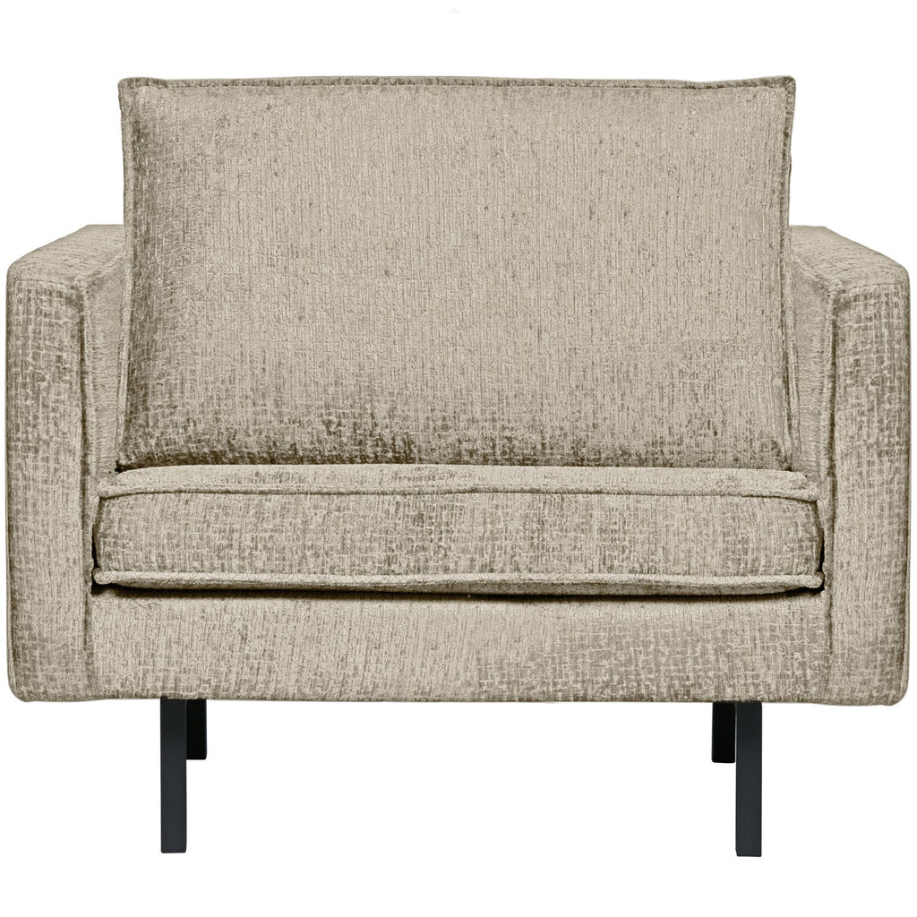 RODEO ARMCHAIR STRUCTURE VELVET WHEATFIELD