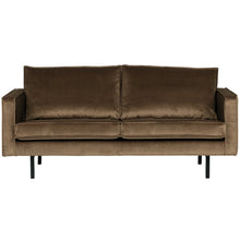 Laden Sie das Bild in den Galerie-Viewer, RODEO 2,5-SEATER SOFA VELVET TAUPE