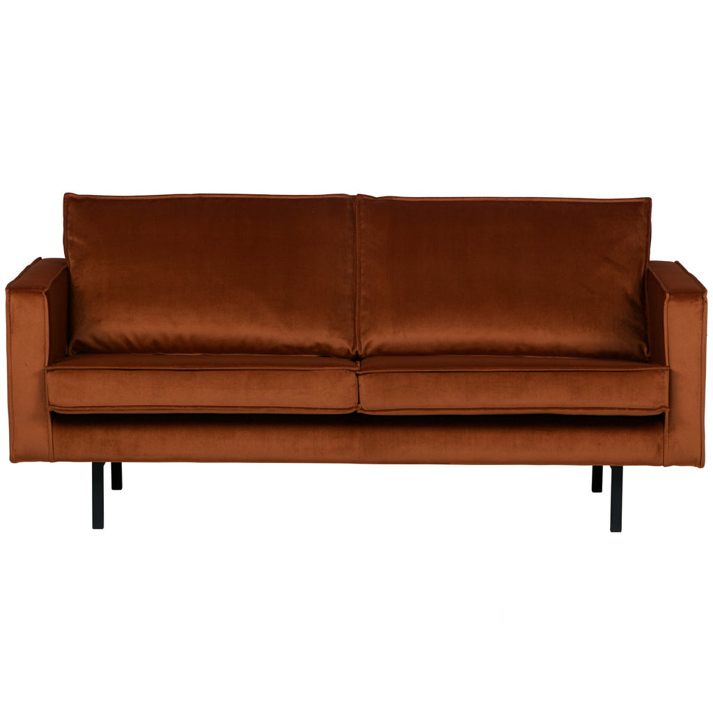 RODEO 2,5-SEATER SOFA VELVET RUST