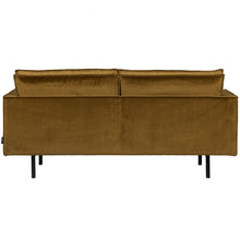 Laden Sie das Bild in den Galerie-Viewer, RODEO 2,5-SEATER SOFA VELVET HONEY YELLOW