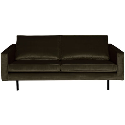 RODEO 2,5-SEATER SOFA VELVET DARK GREEN