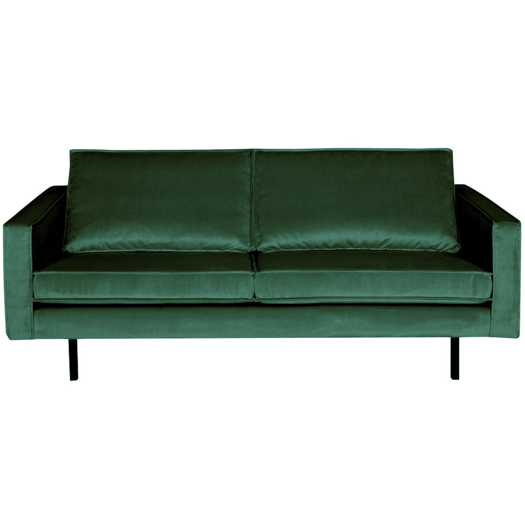 RODEO 2,5-SEATER SOFA VELVET FOREST GREEN