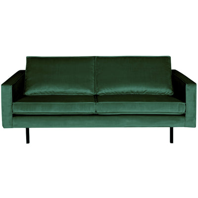 RODEO 2,5-SEATER SOFA VELVET FOREST GREEN