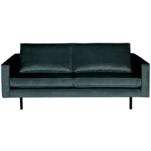 Laden Sie das Bild in den Galerie-Viewer, RODEO 2,5-SEATER SOFA VELVET TEAL