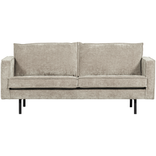 Laden Sie das Bild in den Galerie-Viewer, RODEO 2,5-SEATER SOFA RIB FABRIC DARK SAND