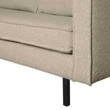 Laden Sie das Bild in den Galerie-Viewer, RODEO 2,5-SEATER SOFA BOUCLE BEIGE