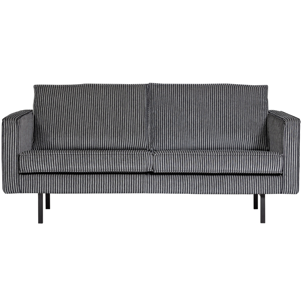 RODEO 2,5 SEATER SOFA STRIPE BLACK/GREY