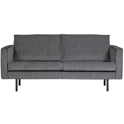 RODEO 2,5 SEATER SOFA STRIPE BLACK/GREY