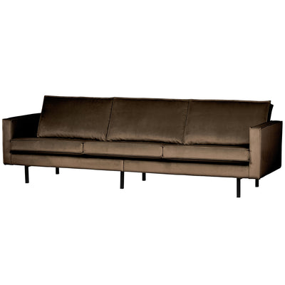 RODEO SOFA 3-SEATER VELVET TAUPE