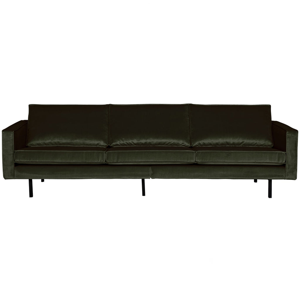 RODEO SOFA 3-SEATER VELVET DARK GREEN