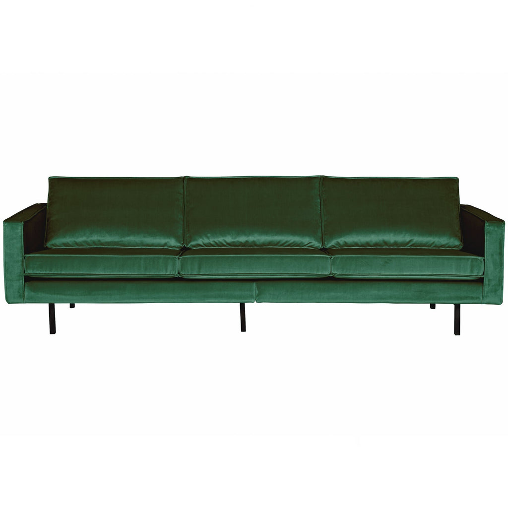 RODEO SOFA 3-SEATER VELVET FOREST GREEN