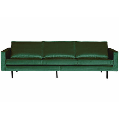 RODEO SOFA 3-SEATER VELVET FOREST GREEN