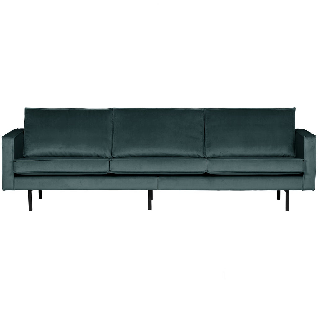 RODEO SOFA 3-SEATER VELVET TEAL