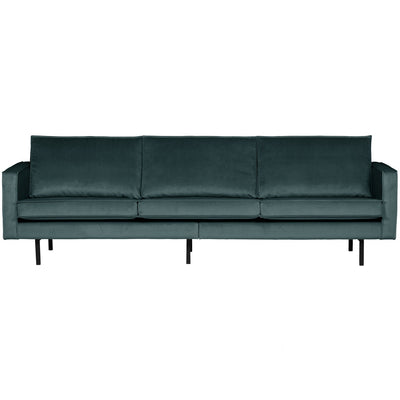 RODEO SOFA 3-SEATER VELVET TEAL