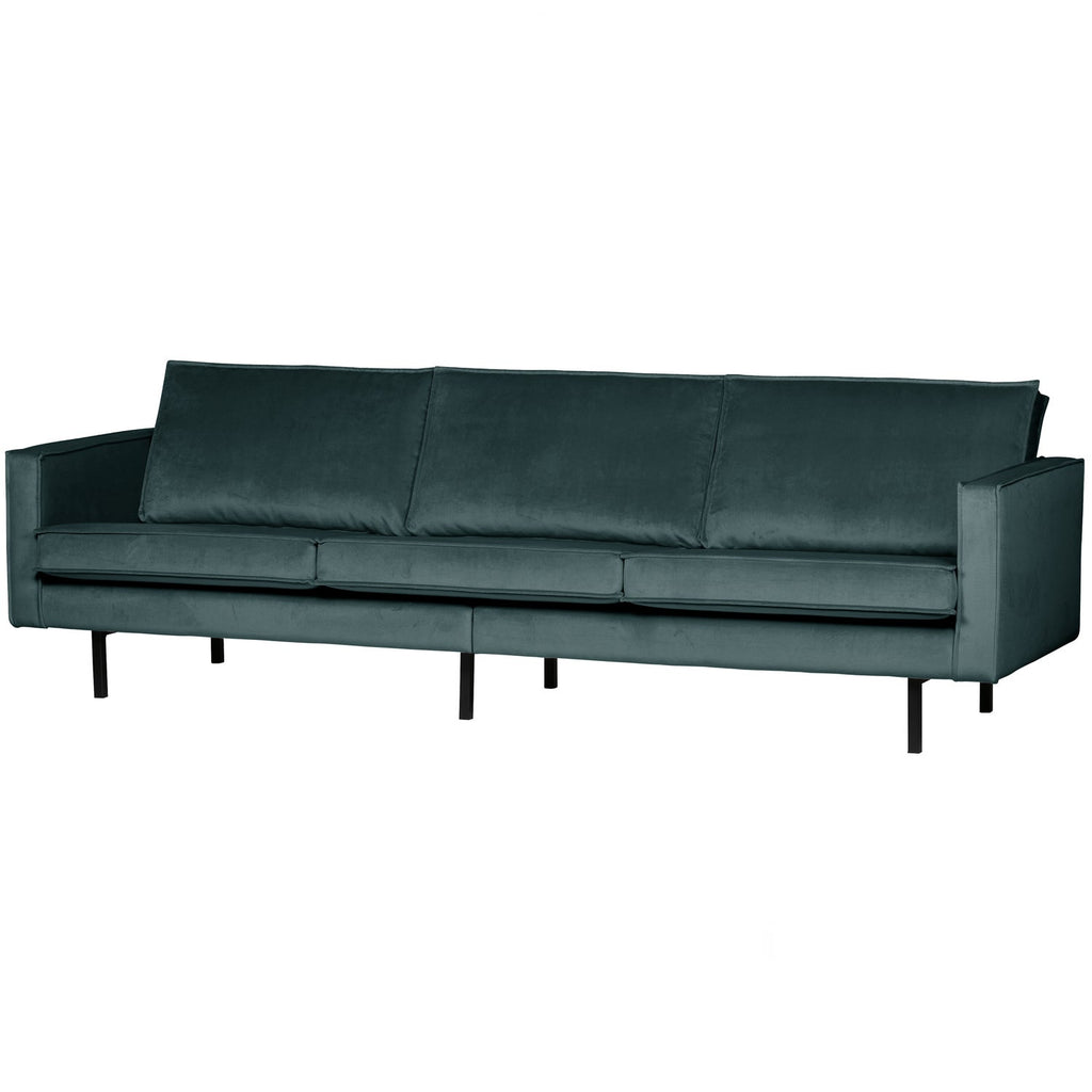 RODEO SOFA 3-SEATER VELVET TEAL