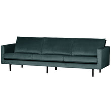 Laden Sie das Bild in den Galerie-Viewer, RODEO SOFA 3-SEATER VELVET TEAL