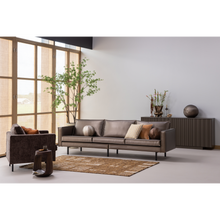 Load image into Gallery viewer, BAYO SIDE TABLE MANGO WOOD WALNUT