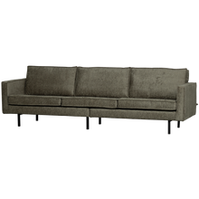 Laden Sie das Bild in den Galerie-Viewer, RODEO SOFA 3-SEATER STRUCTURE VELVET FROST