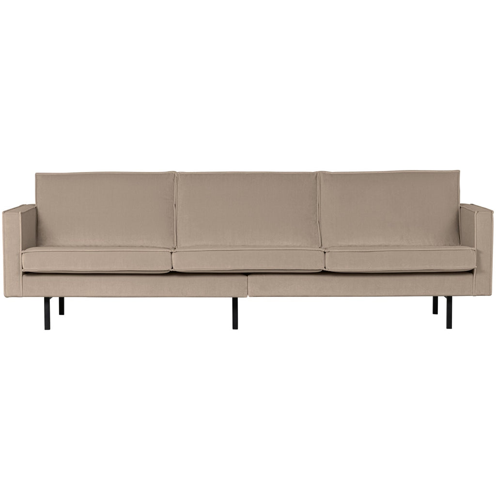 RODEO SOFA 3-SEATER VELVET KHAKI