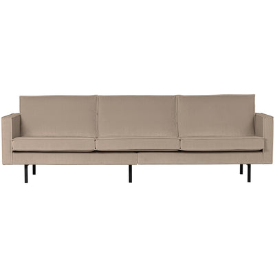 RODEO SOFA 3-SEATER VELVET KHAKI