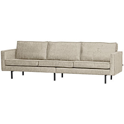 RODEO SOFA 3-SEATER STRUCTURE VELVET WHEATFIELD