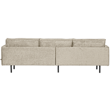 Laden Sie das Bild in den Galerie-Viewer, RODEO SOFA 3-SEATER STRUCTURE VELVET WHEATFIELD