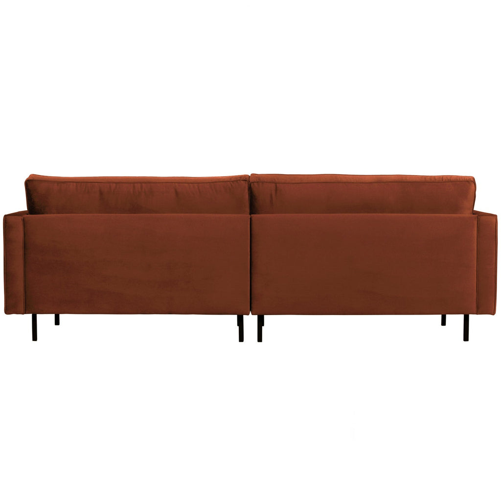 RODEO CLASSIC 3-SEATER SOFA VELVET RUST