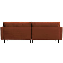 Laden Sie das Bild in den Galerie-Viewer, RODEO CLASSIC 3-SEATER SOFA VELVET RUST