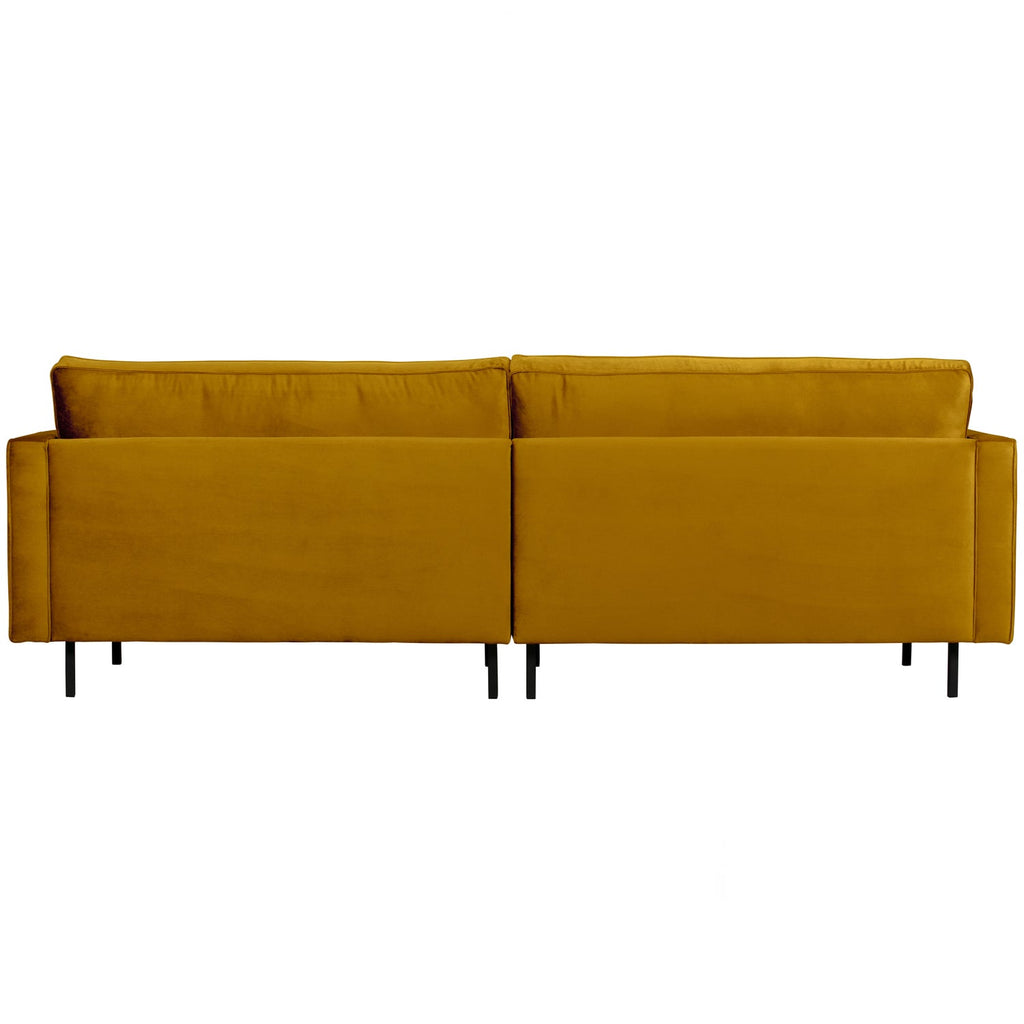 RODEO CLASSIC 3-SEATER SOFA VELVET OCHRE YELLOW
