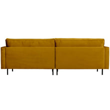 Laden Sie das Bild in den Galerie-Viewer, RODEO CLASSIC 3-SEATER SOFA VELVET OCHRE YELLOW