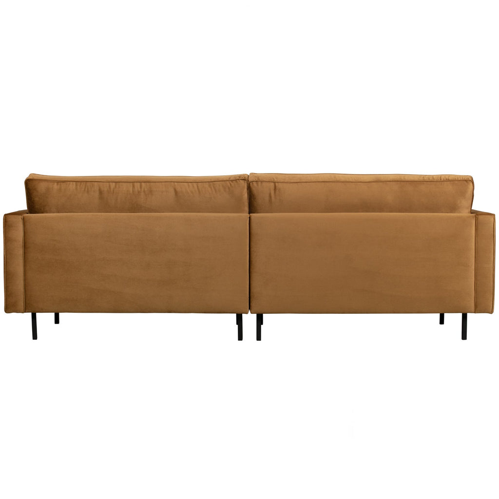 RODEO CLASSIC 3-SEATER SOFA VELVET HONEY YELLOW