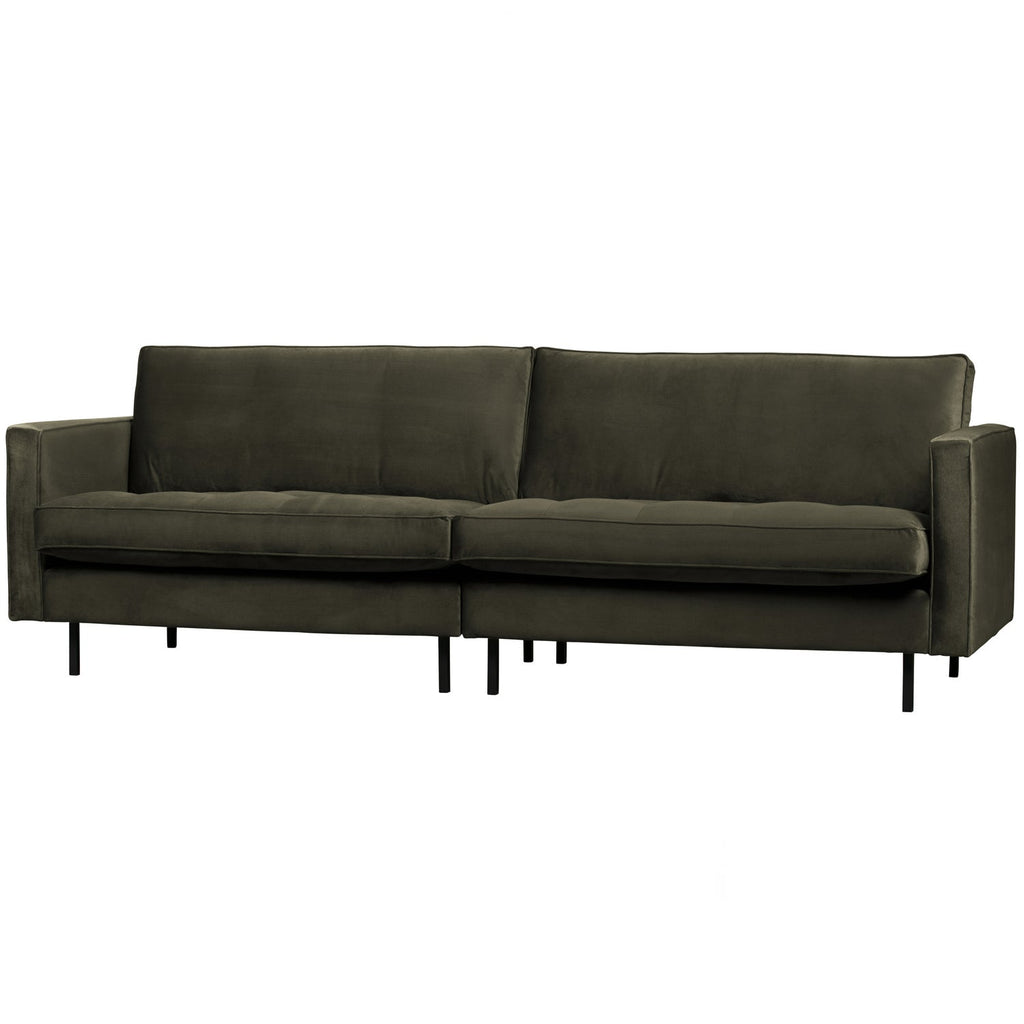 RODEO CLASSIC 3-SEATER SOFA VELVET DARK GREEN