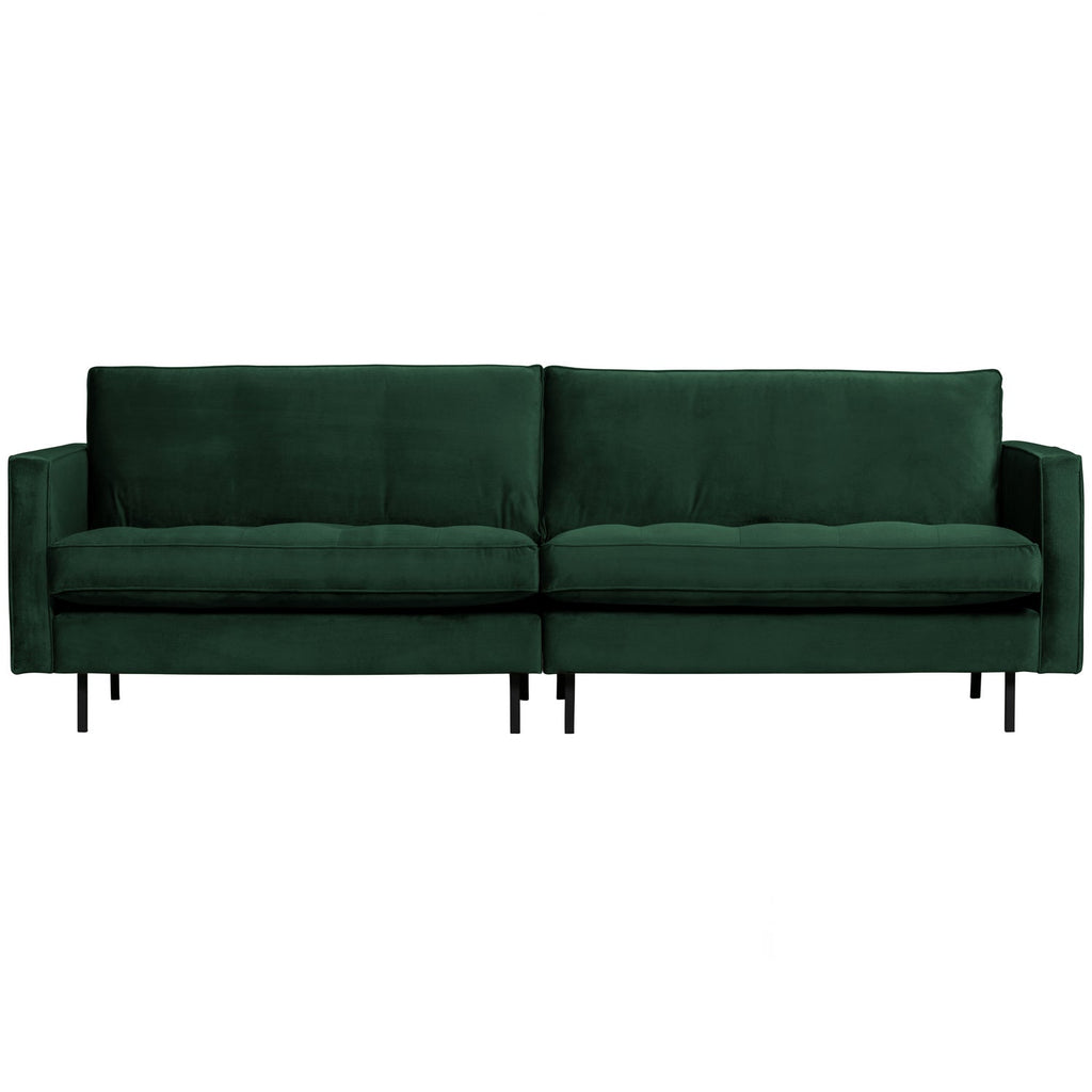 RODEO CLASSIC 3-SEATER SOFA VELVET FOREST GREEN