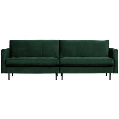 RODEO CLASSIC 3-SEATER SOFA VELVET FOREST GREEN