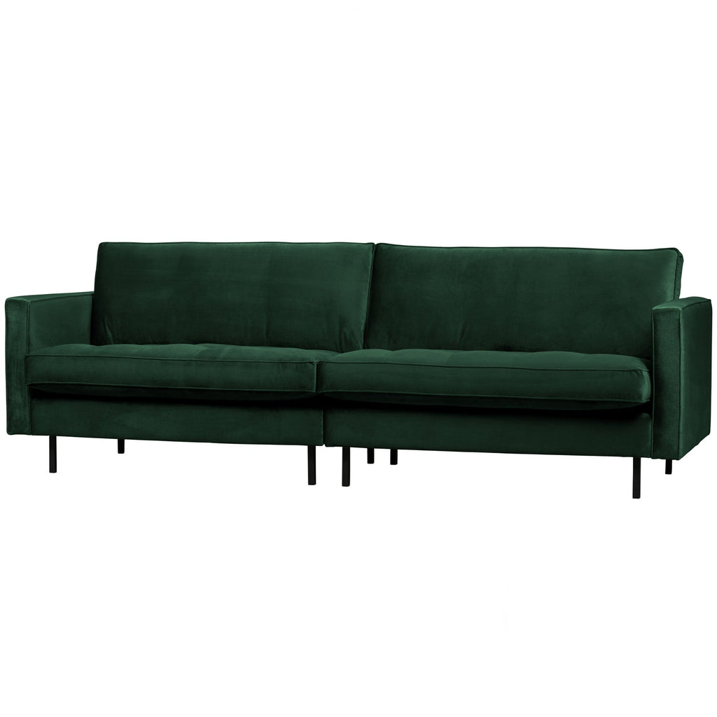 RODEO CLASSIC 3-SEATER SOFA VELVET FOREST GREEN