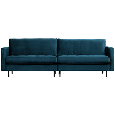 RODEO CLASSIC 3-SEATER SOFA VELVET BLUE