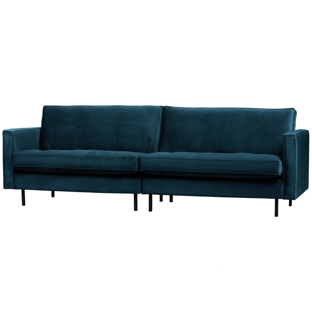 RODEO CLASSIC 3-SEATER SOFA VELVET BLUE
