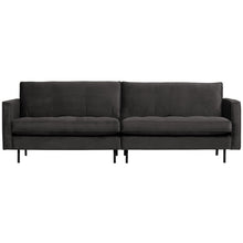 Laden Sie das Bild in den Galerie-Viewer, RODEO CLASSIC 3-SEATER SOFA VELVET ANTHRACITE