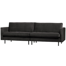 Laden Sie das Bild in den Galerie-Viewer, RODEO CLASSIC 3-SEATER SOFA VELVET ANTHRACITE