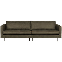 Laden Sie das Bild in den Galerie-Viewer, RODEO CLASSIC SOFA 3-SEATER ECO LEATHER ARMY