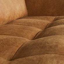 Laden Sie das Bild in den Galerie-Viewer, RODEO CLASSIC SOFA 3-SEATER ECO LEATHER COGNAC