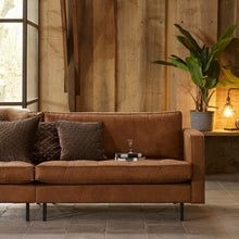 Laden Sie das Bild in den Galerie-Viewer, RODEO CLASSIC SOFA 3-SEATER ECO LEATHER COGNAC