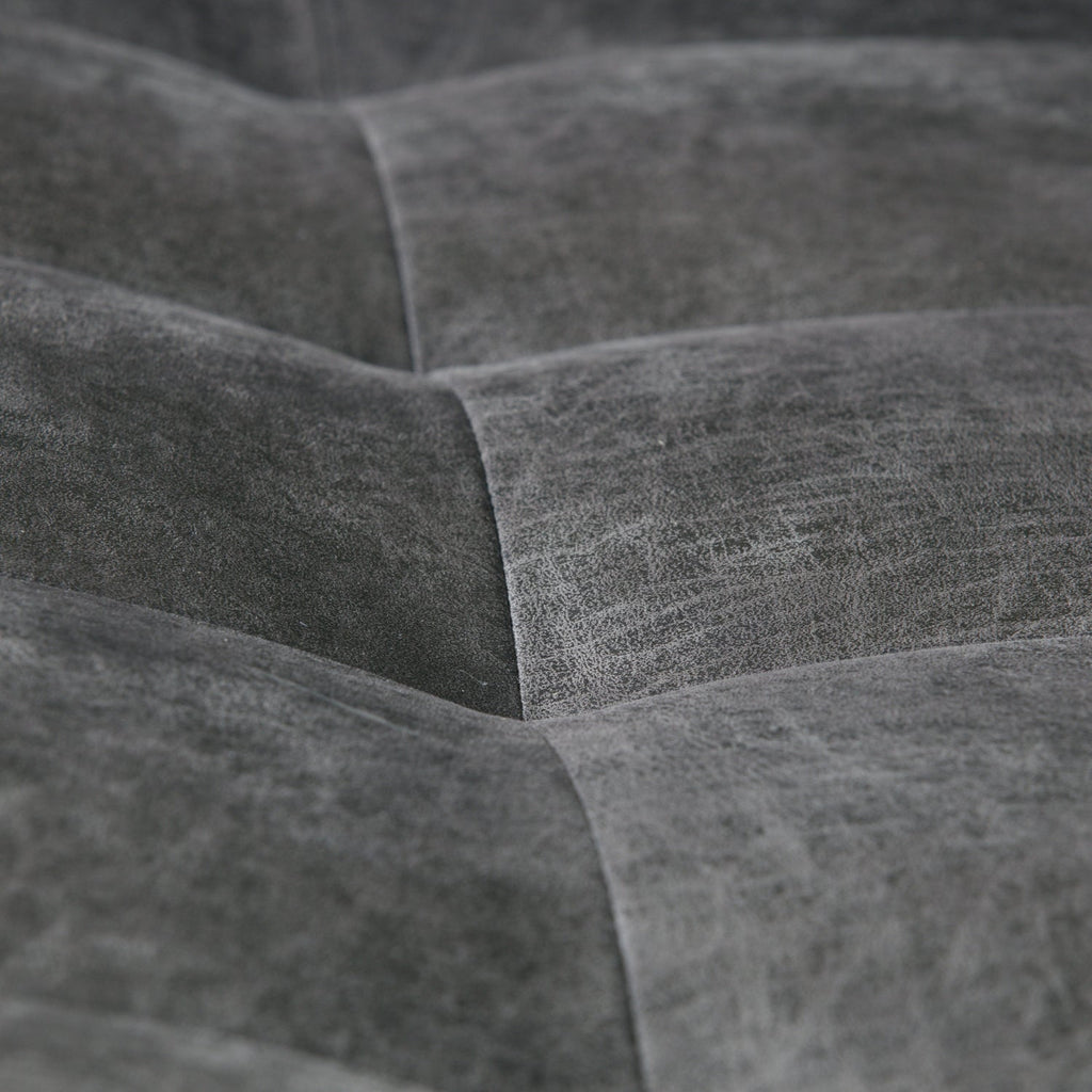 RODEO CLASSIC SOFA 3-SEATER ECO LEATHER BLACK