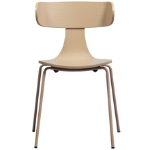 Cargar imagen en el visor de la galería, FORM WOODEN CHAIR WITH METAL LEGS SAND