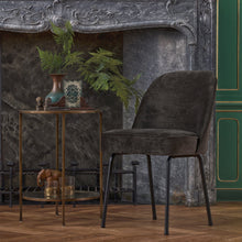 Load image into Gallery viewer, VOGUE DINING CHAIR VELVET DARK GREEN